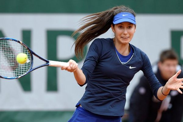 Océane Dodin, ce mardi à Roland-Garros.