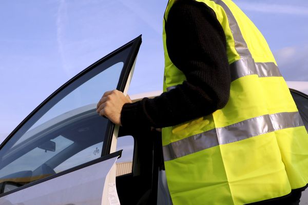 Dans le Puy-de-Dôme, à Saint-Eloy-les-Mines, les gilets jaunes s'organisent pour le 17 novembre. Photo d'illustration. 