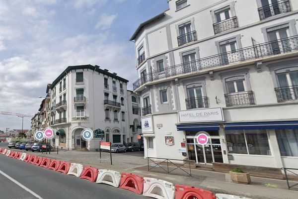 La victime a été retrouvée dans cet hôtel de Saint-Jean-de Luez.