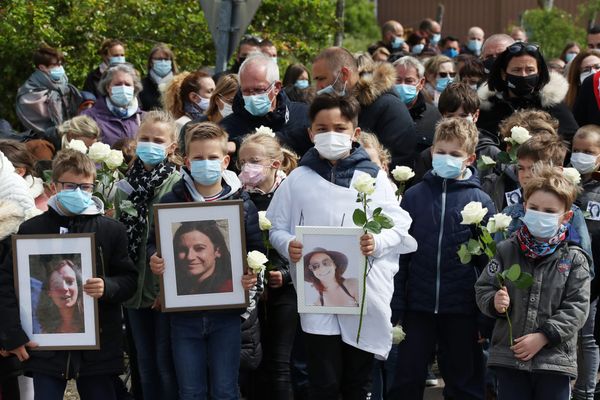 Une marche blanche en hommage à Audrey Adam avait été organisé le 22 mai dernier dans son village de Mergey (Aube).