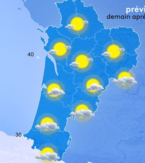 Les Previsions Meteo France 3 Nouvelle Aquitaine Du Lundi 16 Aout