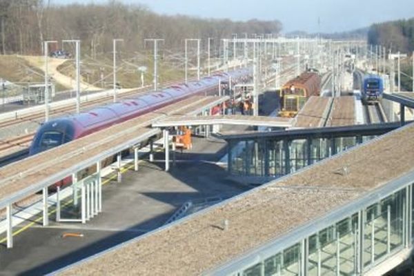 La gare TGV de Besançon devrait avoir encore de beaux jours devant elle