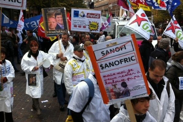 Les salariés de Sanofi en lutte depuis 7 mois pour préserver leurs emplois