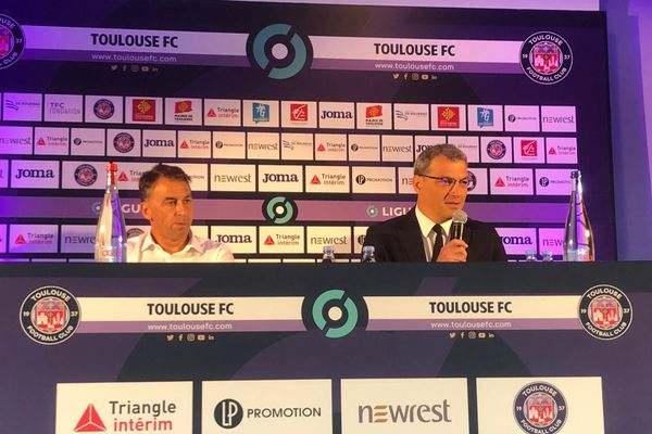 TFC : conférence de presse de Damien Comolli du TFC et Olivier Sadran