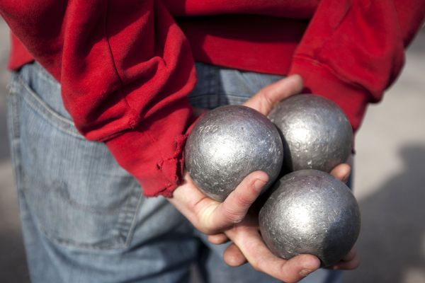 Un cliché d'un joueur de pétanque, capturé en mars 2011 (photo d'illustration).