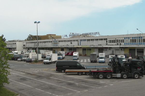 Le MIN, Marché d'Intérêt National à Nice.