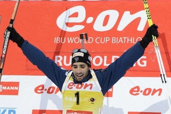 Martin Fourcade laisse éclater sa joie !