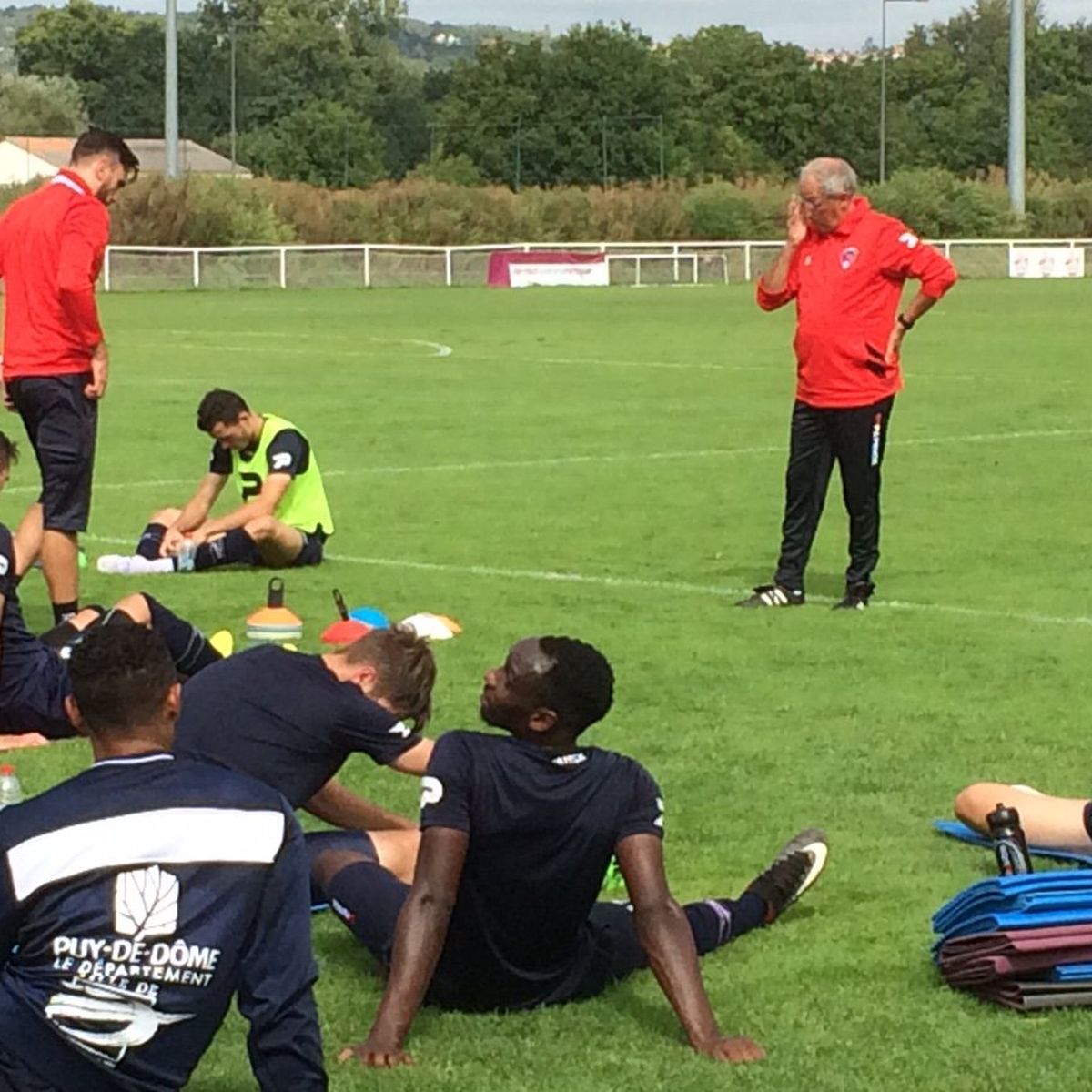 entrainement foot