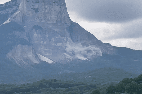 Un nouvel éboulement sur le Mont Granier est survenu ce lundi 19 juin.