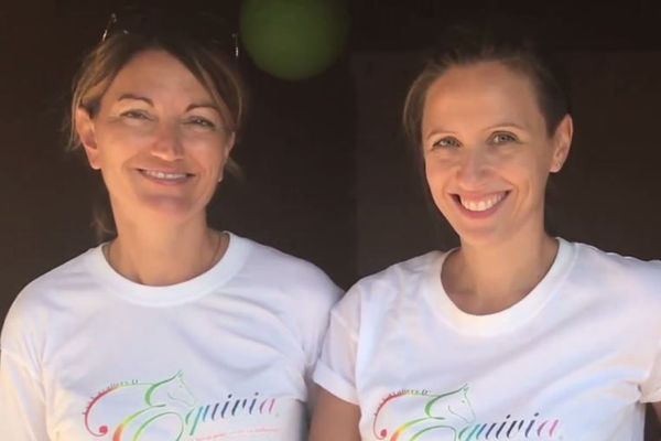 Lyne Fricker et Françoise Rivière, l'équipage des Gazelles de la différence.