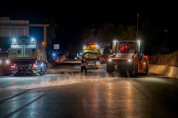 Les travaux de rénovation de l'autoroute A8 ont commencé depuis début septembre