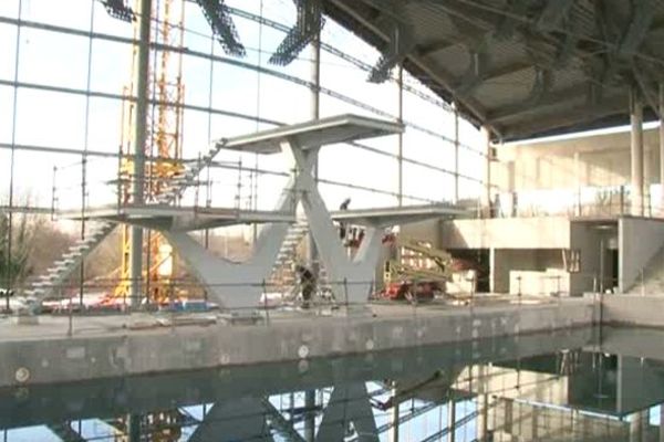 Actuellement en travaux, le futur centre aquarécréatif de Limoges accueillera dès l'an prochain les Championnats de France de natation