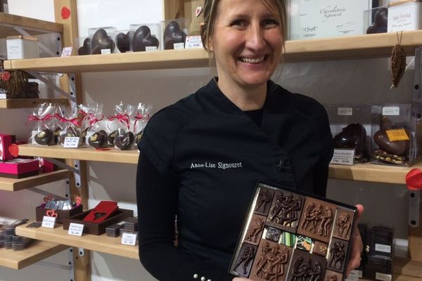 Anne-Lise Signouret, l'amour chocolaté.