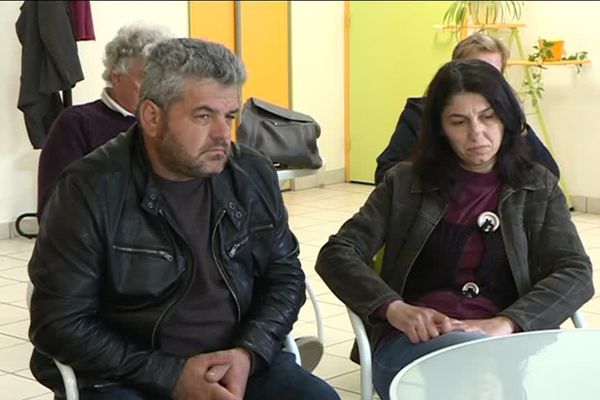 Hisni Djyriqi (à gauche) et Mariola Djyriqi (à droite) sont arrivés en France il y a 6 ans.