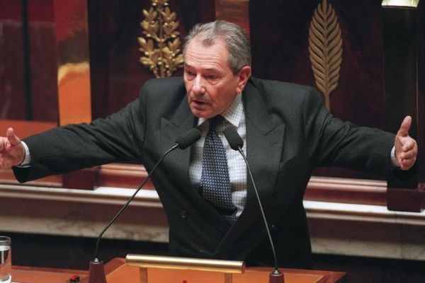 Michel Crépeau en 1998 à l'Assemblée Nationale