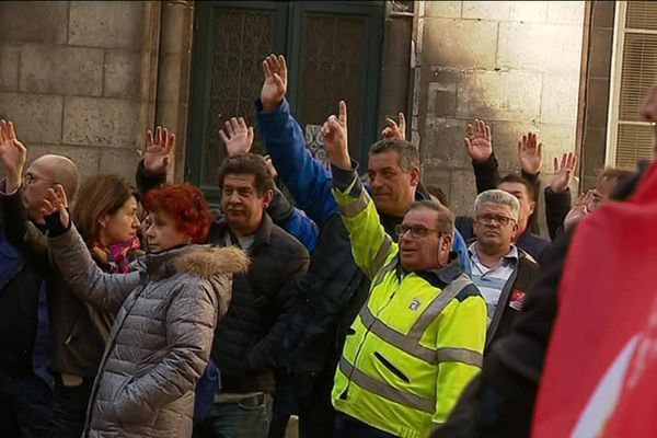 Grève des salariés de la Ville d'Angoulême