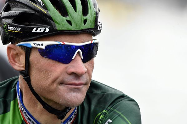 Thomas Voeckler ici lors du tour de France 2014.