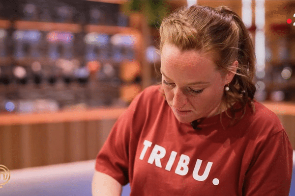 Clara Galand lors de la première épreuve de Masterchef 2022