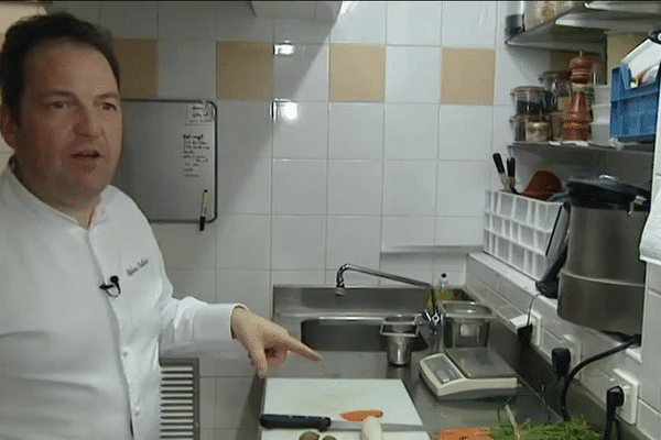 Sylvain Guillemot, le chef de l'Auberge du Pont d'Acigné