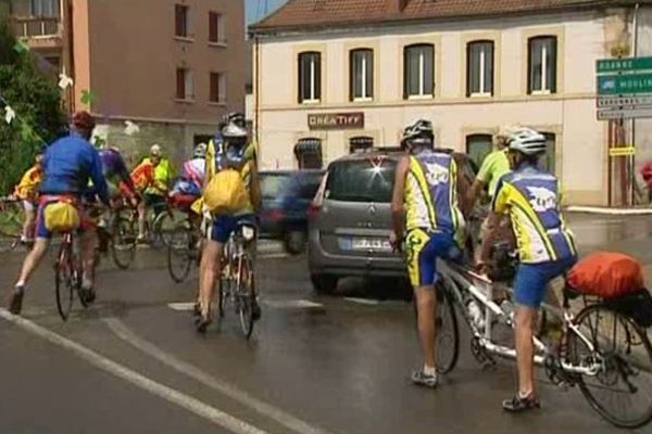 La 76ème Semaine fédérale internationale de cyclotourisme a débuté dimanche 3 août dans l'Allier. 