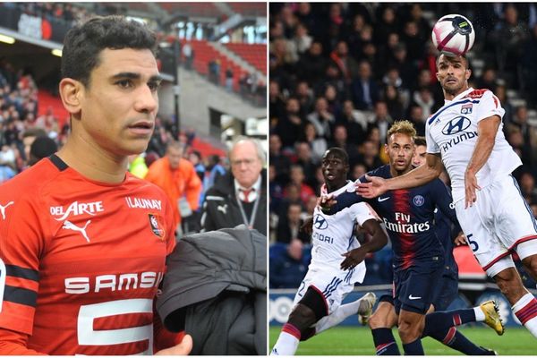 Benjamin André en partance pour Lille / Jérémy Morel, ici avec l'OL face à Neymar, au Stade Rennais pour un an    