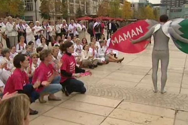 Une centaine de personnes ont manifesté contre le mariage homosexuel à Clermont-Ferrand