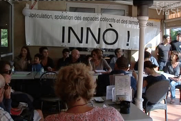 24/10/13 - Le Collectif pour la loi littorale s'en est violemment pris à l'Etat lors d'une conférence de presse à Corte