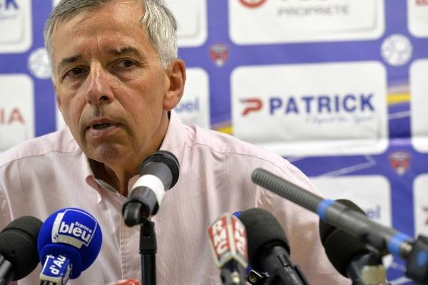 Claude Michy, le président du Clermont Foot 63.