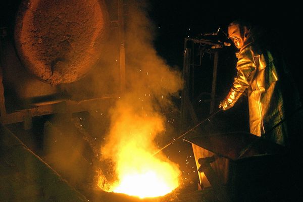 L'usine Centraco de Marcoule dans le Gard - archives