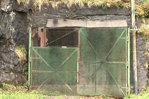 L'entrée de la mine de Salau, en Ariège