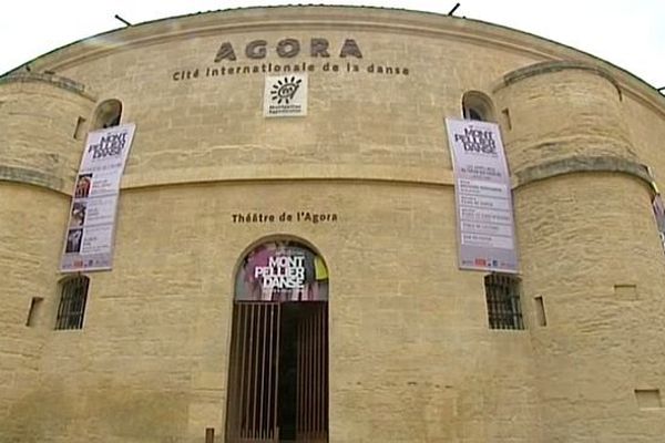 Montpellier - l'Agora accueille la Cité internationale de la danse - juin 2014.