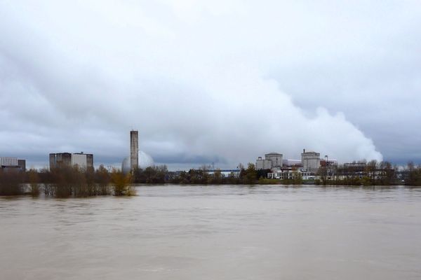 La centrale de Chinon (Indre-et-Loire)