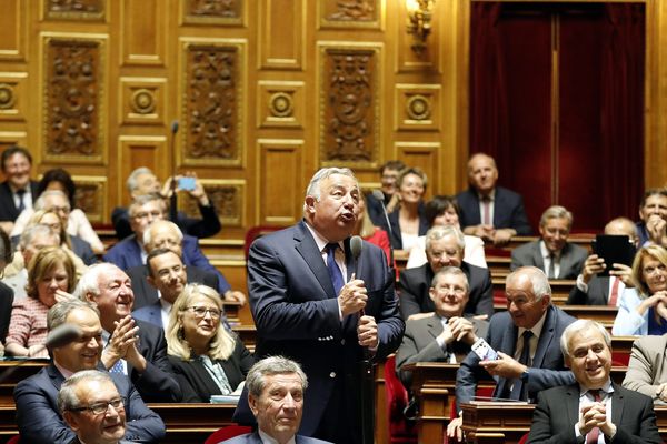 Hémicycle du Sénat, Plais du Luxembourg, Paris, 25 Juillet 2017