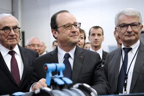 François Hollande chez Ratier Figeac