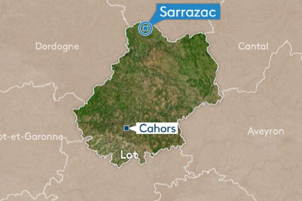 Illustration carte Sarrazac