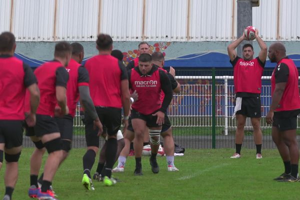 Les joueurs du Biarritz olympique sont de retour à l'entrainement pour la saison 2024/2025