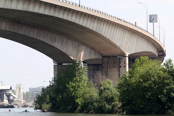 Le viaduc de Gennevilliers, en 2010.