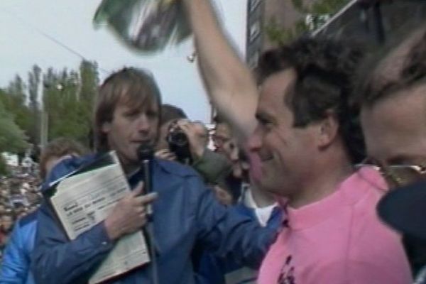 Bernard Hinault, à Dunkerque en mai 1984.