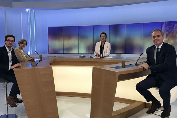 Florian Santinho, Caroline Houssin-Salvetat et Laurent Prétrot ont débattu de leurs projets pour Avrillé (Maine-et-Loire) sur le plateau de france 3 Pays de la Loire ce 15 juin, avant le second tour de cette élection municipale le 28 juin.