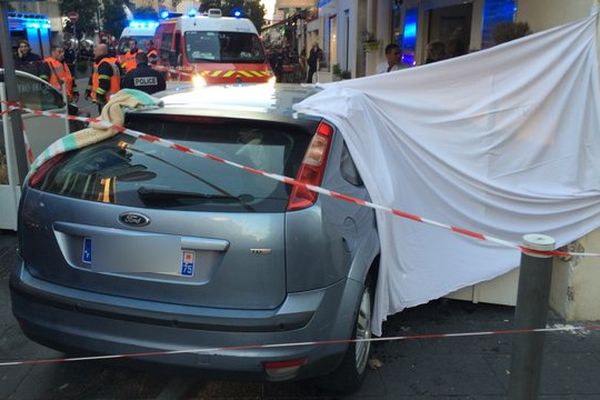 L'accident a eu lieu à l'angle de la rue de la République et de la rue Barberis