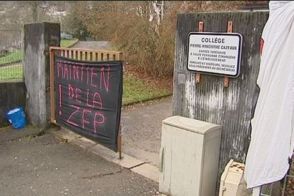 Le collège Cazeaux de Morez se mobilise pour rester en ZEP