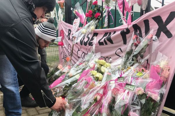 La marche blanche en mémoire de Sylvia Auchter avait réuni 300 personnes à Oberhoffen-sur-Moder le dimanche 17 novembre 2019.