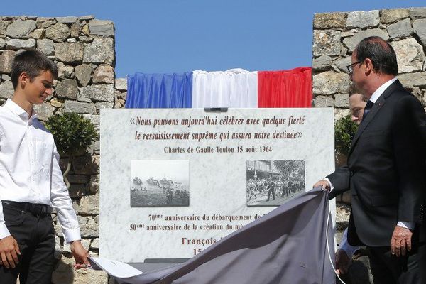 Le Président Hollande, le 15.08.2014