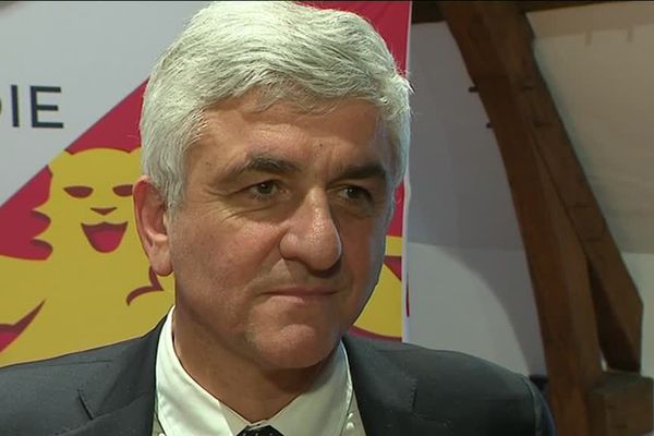 Hervé Morin a annoncé le lancement d'un "plan régional" pour faire valoir la langue normande, samedi 19 janvier à Caen.