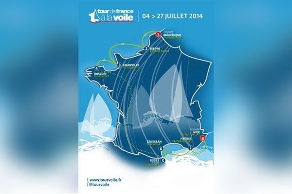 Tout le parcours et une arrivé à Nice le 27 juillet prochain.