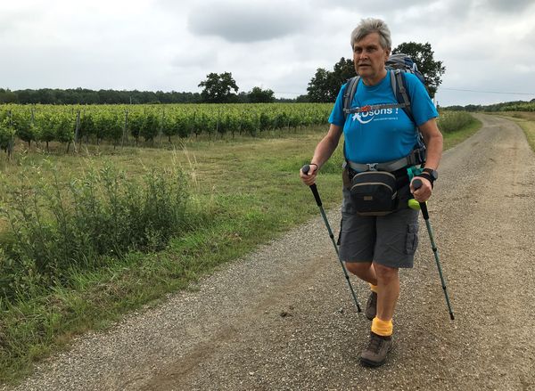 Yannick Sourisseau, through this 270-kilometer hike, wants to raise awareness of male cancers that are little talked about.