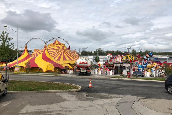 Le cirque Achille Zavatta Fils est installé à Chalezeule du 19 avril au 1er mai 2024.