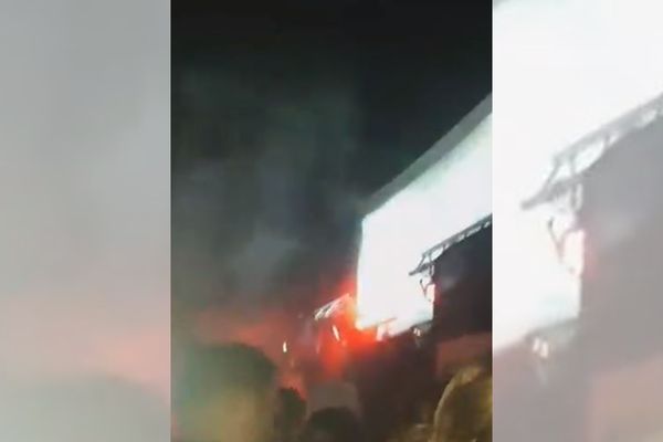 La rave party s'est déroulé sur un terrain isolé au-dessus de la commune de Villard-de-Lans. 