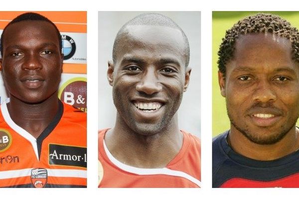 Vincent Aboubakar (FC Lorient), Guy Roland Ndy Assembe (EAG), Jean II Makoun (SRFC)