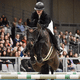 Agathe Martin lors du Grand Prix du CSI3 *** au Lille Horse event, dimanche 15 décembre 2024.